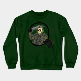 Diseño propio del gran Jason Voorhees Crewneck Sweatshirt